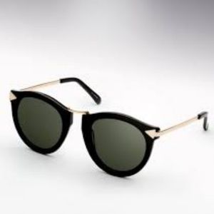 Karen Walker Harvest Sunglasses (Black)